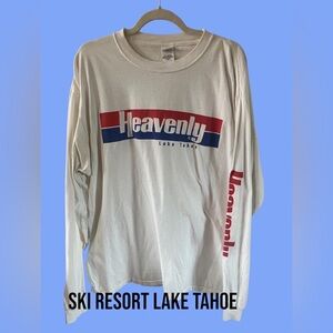 😎 Heavenly Ski Resort Lake Tahoe long sleeve Tshirt vintage look